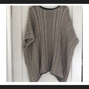 Club Monaco Wool Poncho